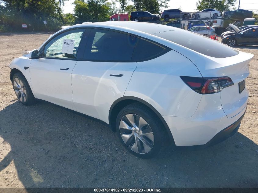 2023 Tesla Model Y Awd/Long Range Dual Motor All-Wheel Drive VIN: 7SAYGDEE1PA139740 Lot: 37614152