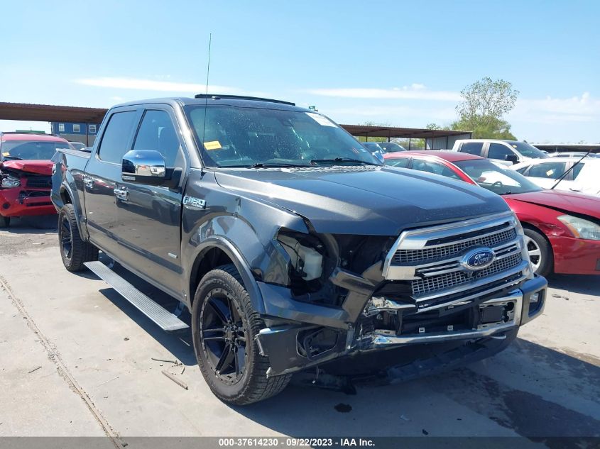 2016 Ford F-150 Platinum VIN: 1FTEW1EGXGFA45728 Lot: 37614230