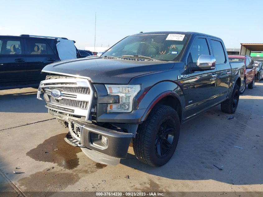 1FTEW1EGXGFA45728 2016 Ford F-150 Platinum