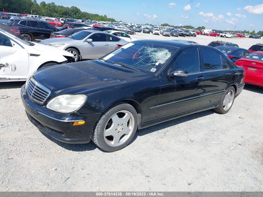 WDBNG75J21A209682 2001 Mercedes-Benz S-Class