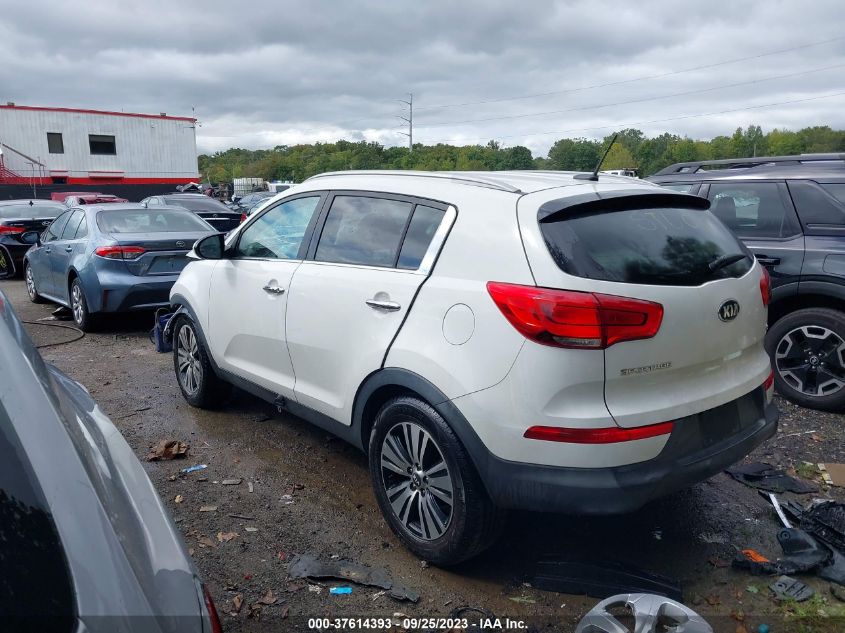 2016 Kia Sportage Ex VIN: KNDPC3AC2G7874299 Lot: 37614393