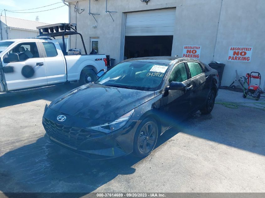 2023 Hyundai Elantra Hybrid Blue VIN: KMHLM4AJ5PU043926 Lot: 37614689