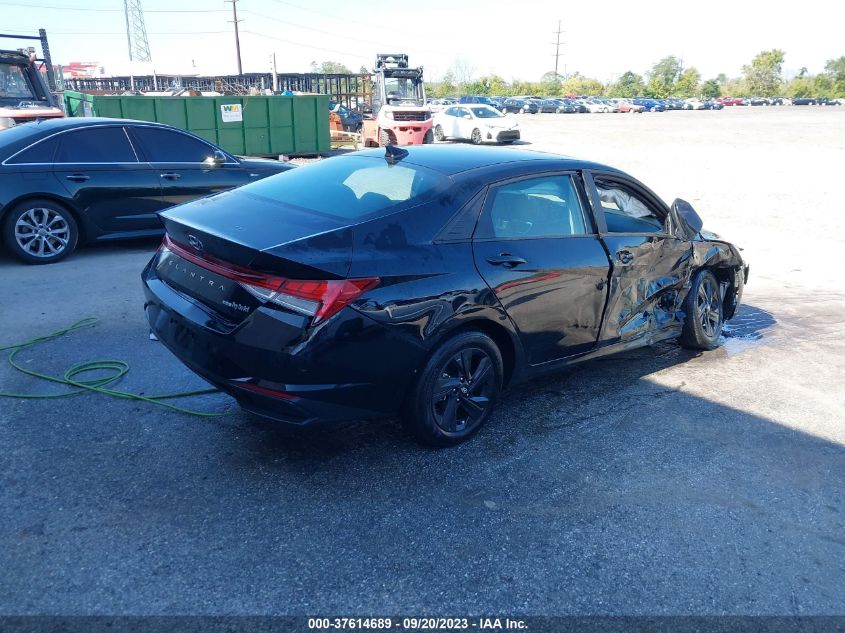 2023 Hyundai Elantra Hybrid Blue VIN: KMHLM4AJ5PU043926 Lot: 37614689