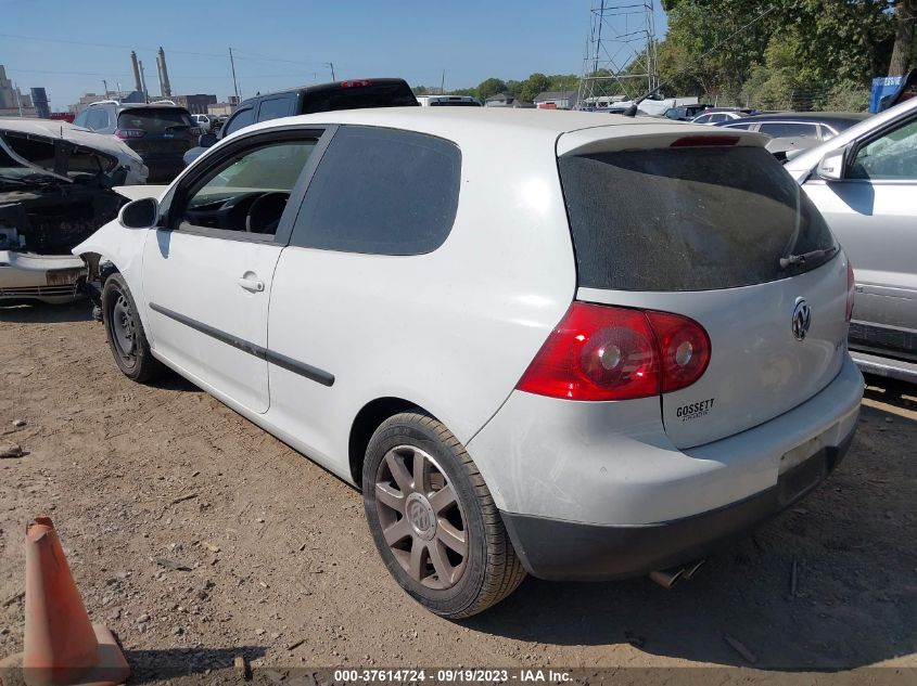 2007 Volkswagen Rabbit VIN: WVWBR71KX7W273249 Lot: 37614724