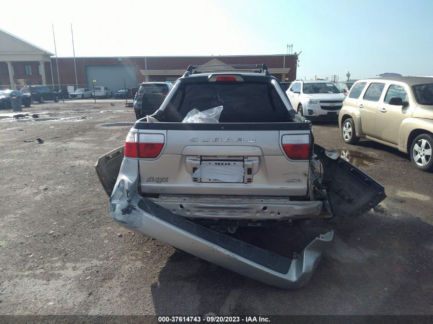 2006 Subaru Baja Sport VIN: 4S4BT62C767102207 Lot: 37614743