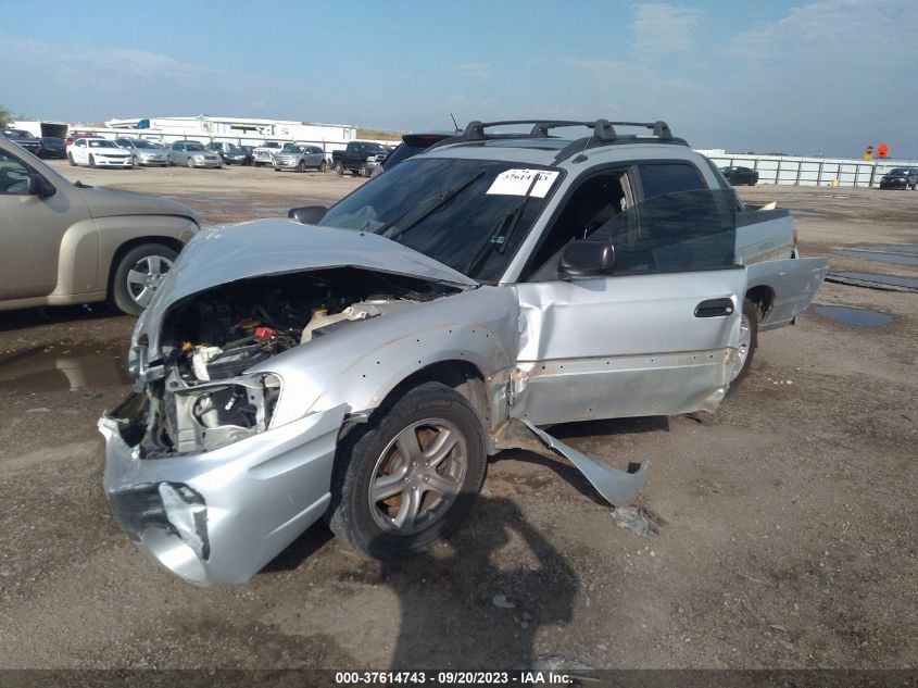 2006 Subaru Baja Sport VIN: 4S4BT62C767102207 Lot: 37614743