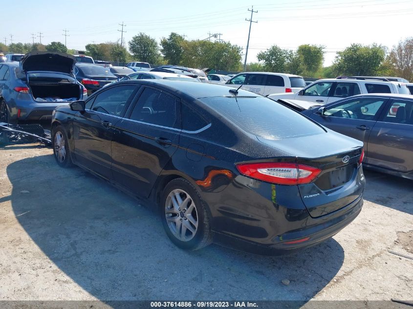 2014 Ford Fusion Se VIN: 3FA6P0HDXER316810 Lot: 37614886