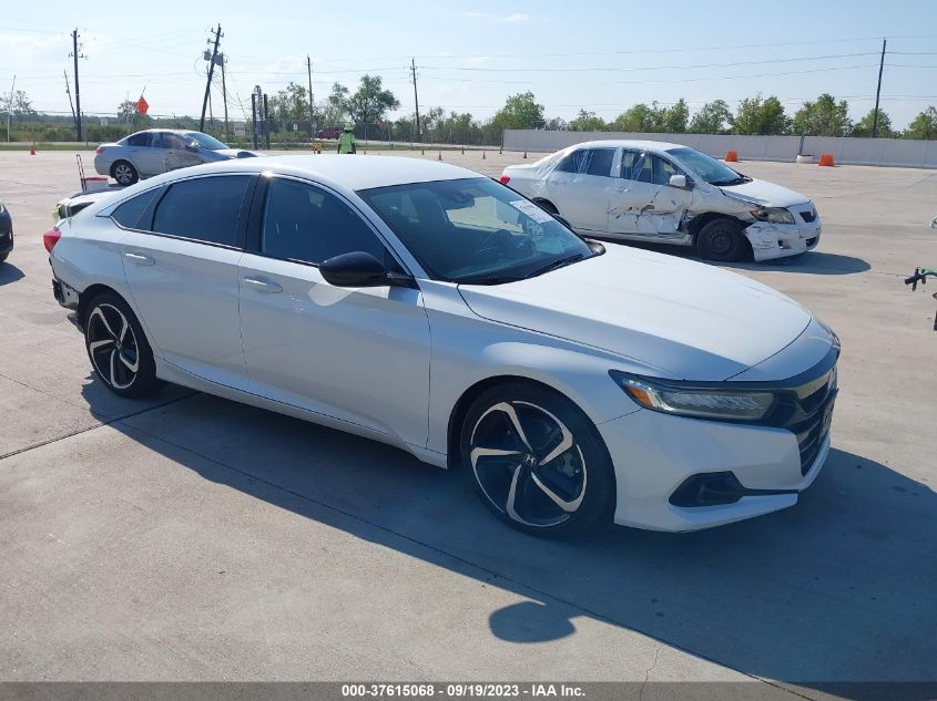 2021 Honda Accord Sedan Sport VIN: 1HGCV1F34MA096321 Lot: 37615068