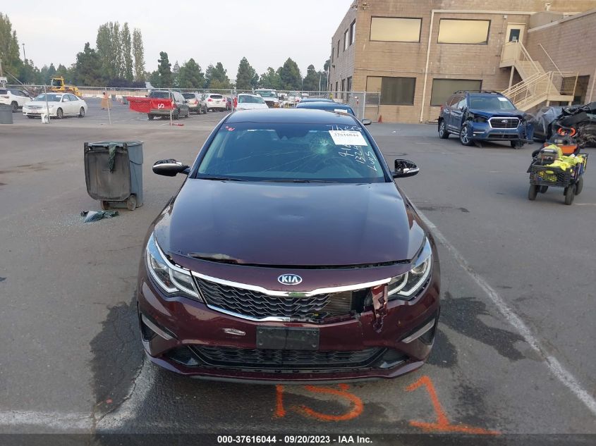 2019 Kia Optima Lx VIN: 5XXGT4L32KG334065 Lot: 37616044