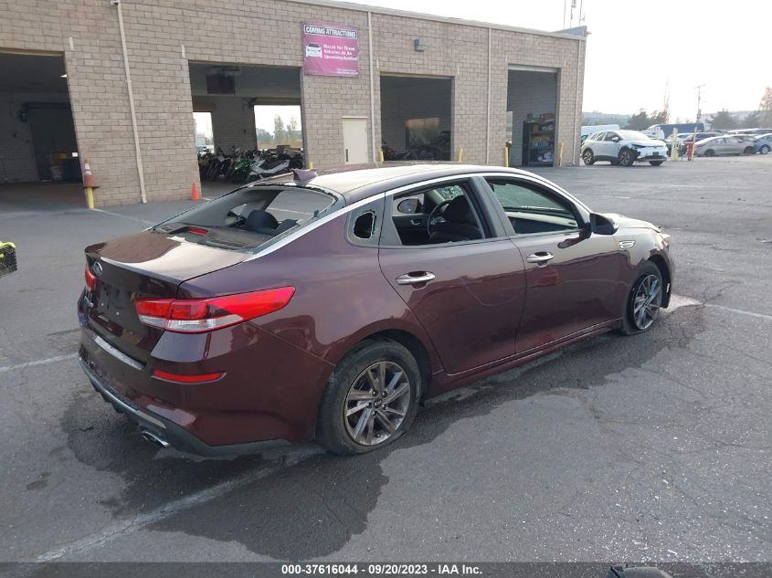 2019 Kia Optima Lx VIN: 5XXGT4L32KG334065 Lot: 37616044