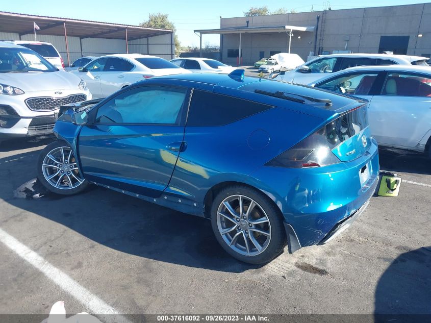 2011 Honda Cr-Z Ex VIN: JHMZF1D66BS015439 Lot: 37616092