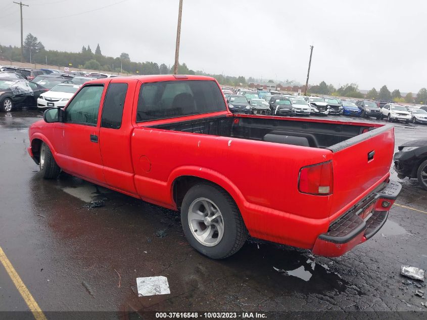 1998 Chevrolet S-10 Ls Fleetside VIN: 1GCCS1949W8121641 Lot: 37616548