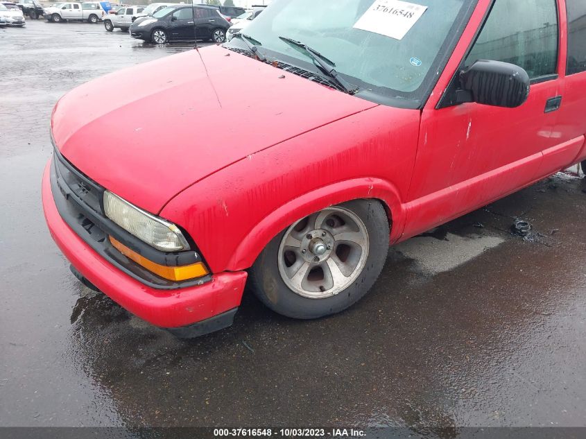 1998 Chevrolet S-10 Ls Fleetside VIN: 1GCCS1949W8121641 Lot: 37616548