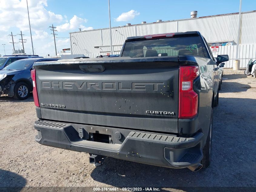 2020 Chevrolet Silverado 1500 Custom VIN: 1GCRWBEH8LZ295171 Lot: 37616661