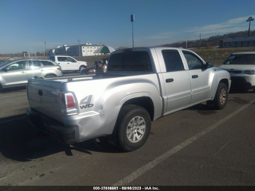 2006 Mitsubishi Raider Ls VIN: 1Z7HT28K06S582372 Lot: 37616861