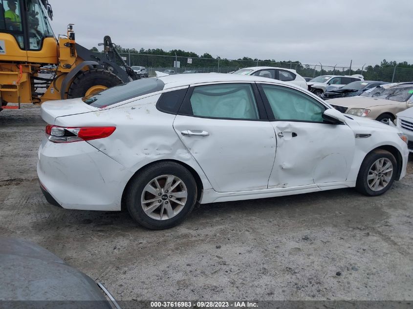 2018 Kia Optima Lx VIN: 5XXGT4L36JG197274 Lot: 38638996