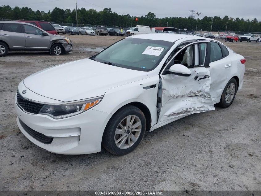 2018 Kia Optima Lx VIN: 5XXGT4L36JG197274 Lot: 38638996