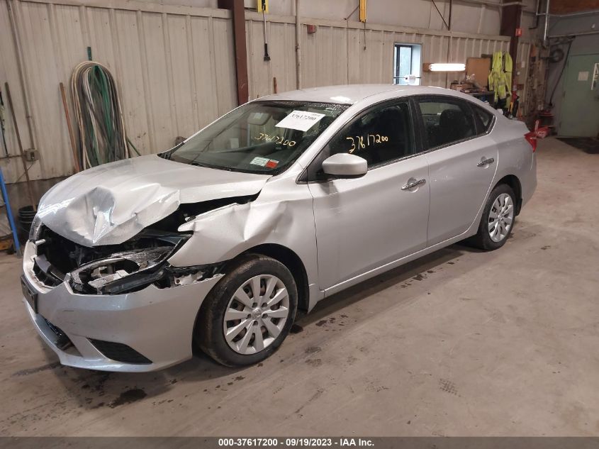 2019 Nissan Sentra S VIN: 3N1AB7AP5KY222791 Lot: 37617200