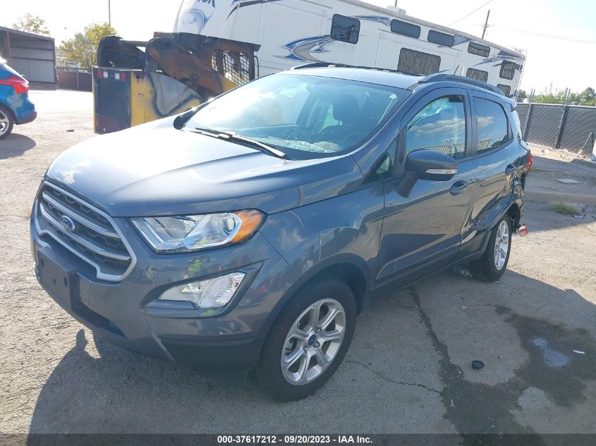 MAJ6S3GL6NC468154 2022 Ford Ecosport Se