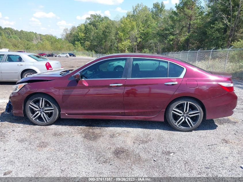 1HGCR2F54HA175070 2017 Honda Accord Sport