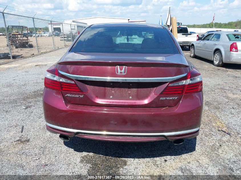 2017 Honda Accord Sport VIN: 1HGCR2F54HA175070 Lot: 40536589