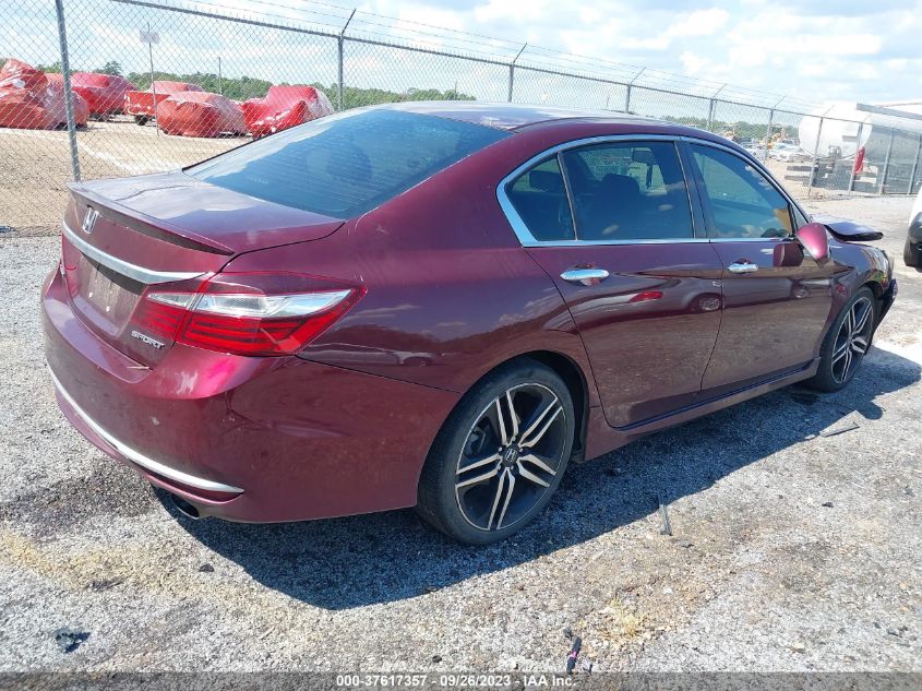 2017 Honda Accord Sport VIN: 1HGCR2F54HA175070 Lot: 40536589