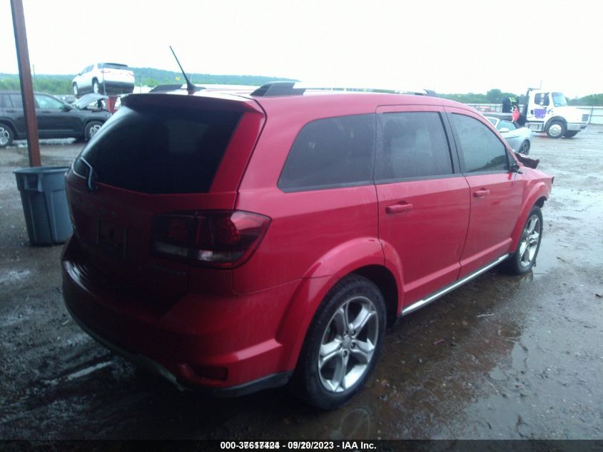 2017 Dodge Journey Crossroad VIN: 3C4PDCGG0HT644166 Lot: 37617424