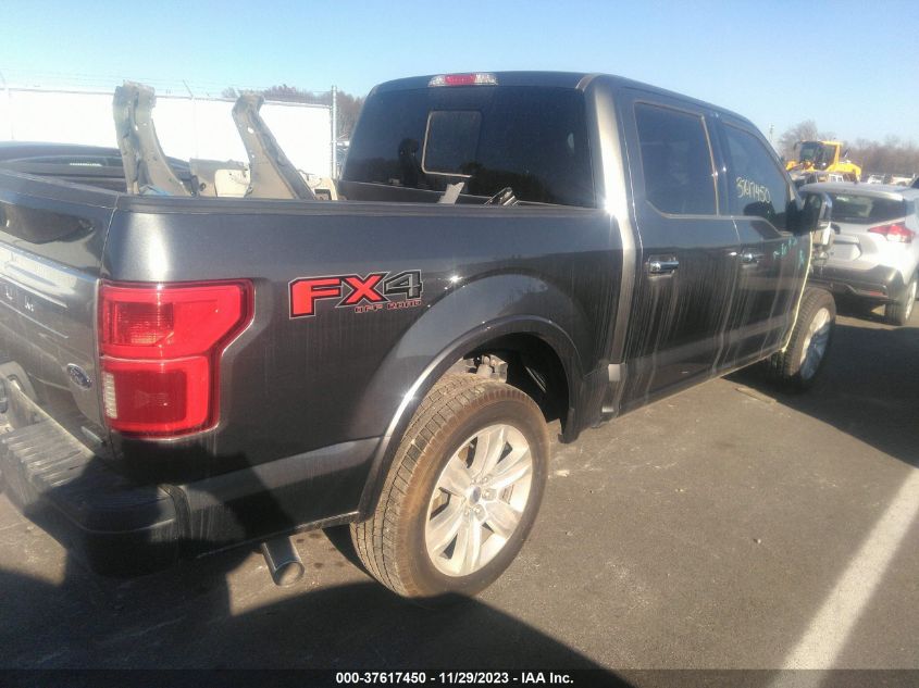 2018 Ford F-150 Platinum VIN: 1FTEW1EG9JFE20600 Lot: 37617450