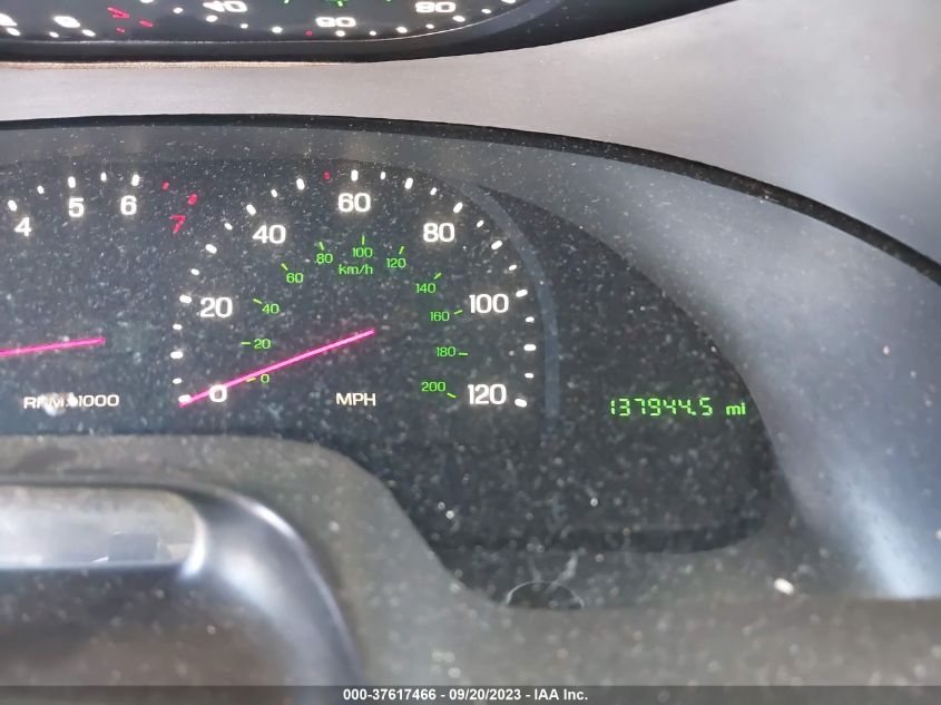 1998 Lincoln Continental VIN: 1LNFM97V0WY658251 Lot: 37617466