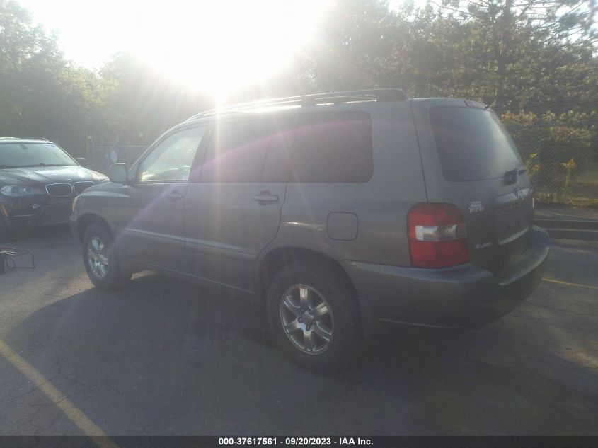 2005 Toyota Highlander VIN: JTEEP21AX50098462 Lot: 37617561