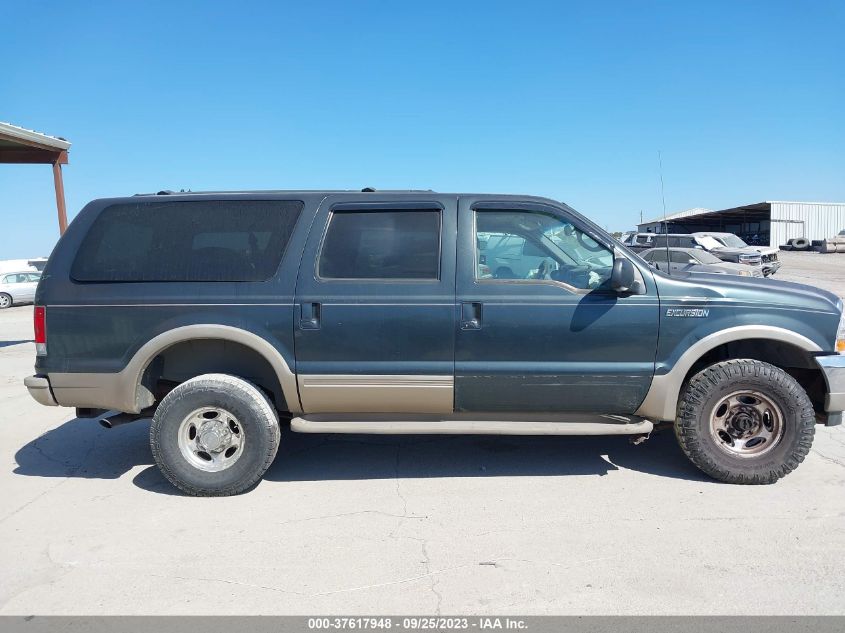 2000 Ford Excursion Limited VIN: 1FMNU43S1YEA38524 Lot: 37617948