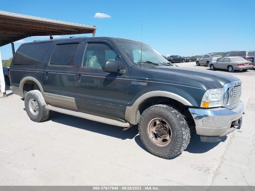 2000 Ford Excursion Limited VIN: 1FMNU43S1YEA38524 Lot: 37617948