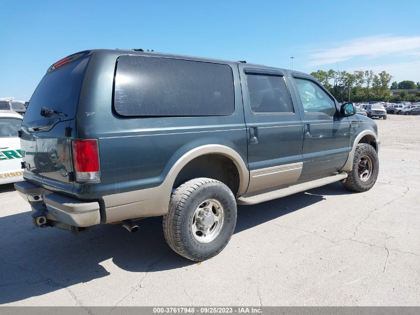 2000 Ford Excursion Limited VIN: 1FMNU43S1YEA38524 Lot: 37617948