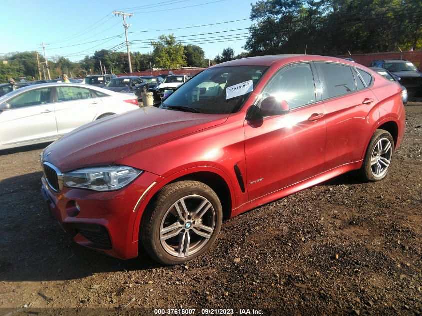 VIN 5UXKU2C54J0Z61054 2018 BMW X6, Xdrive35I no.2