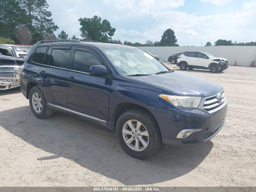 5TDZA3EH2CS021924 2012 Toyota Highlander