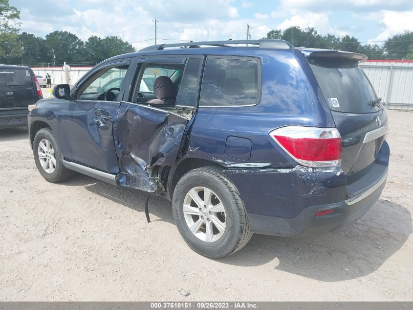 5TDZA3EH2CS021924 2012 Toyota Highlander