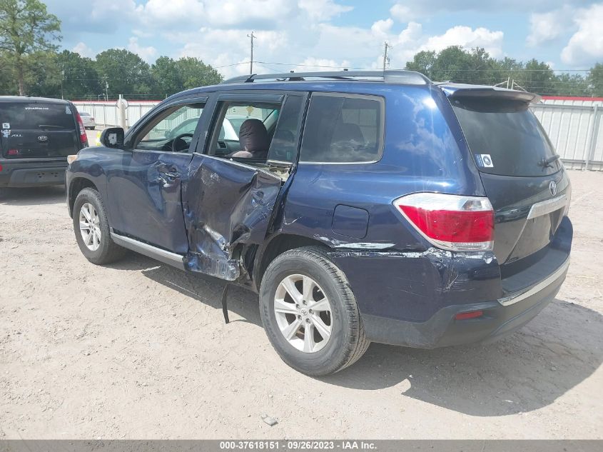 5TDZA3EH2CS021924 2012 Toyota Highlander