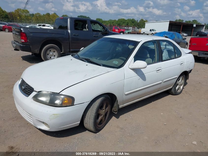 2002 Nissan Sentra Gxe VIN: 3N1CB51D82L613689 Lot: 37618269