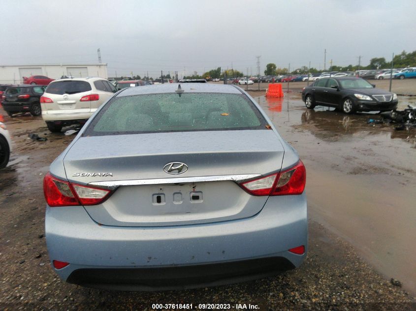 2014 Hyundai Sonata Gls VIN: 5NPEB4AC1EH811896 Lot: 37618451