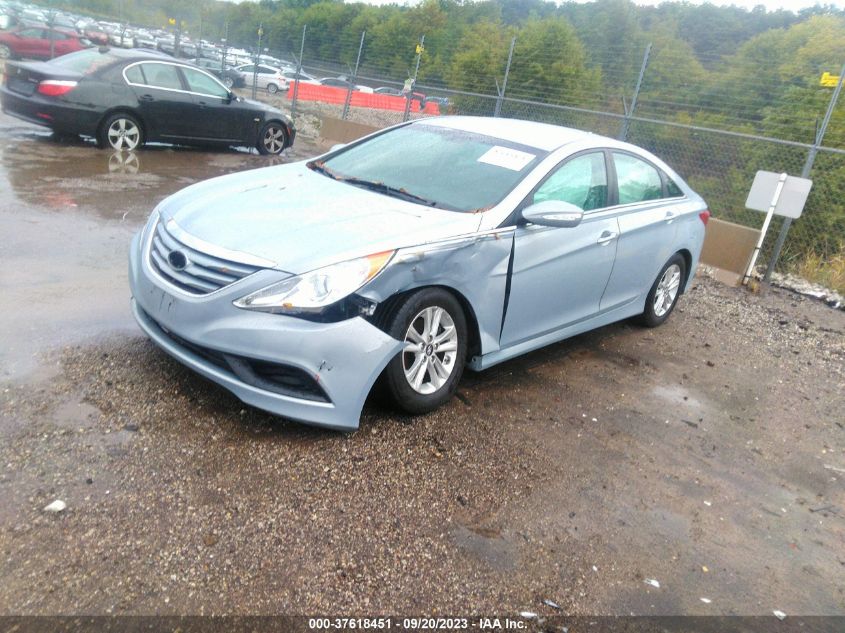 5NPEB4AC1EH811896 2014 Hyundai Sonata Gls