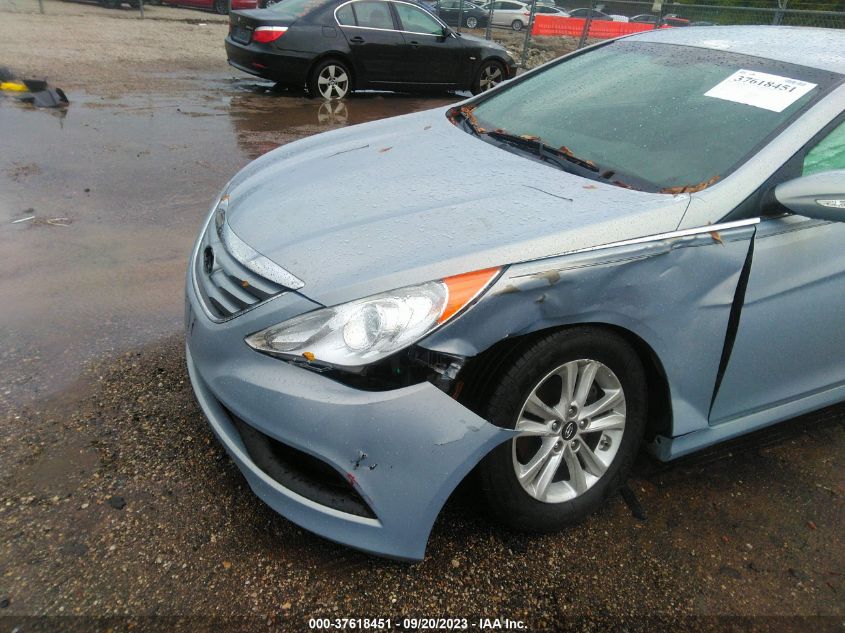 5NPEB4AC1EH811896 2014 Hyundai Sonata Gls