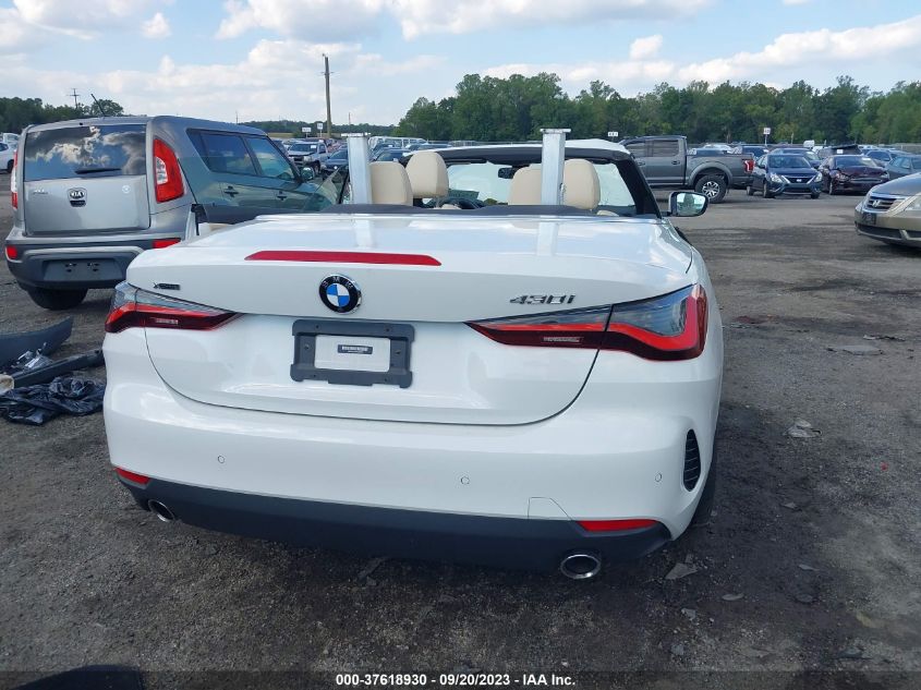 2023 BMW 4 Series 430I xDrive VIN: WBA43AT03PCL78040 Lot: 37618930