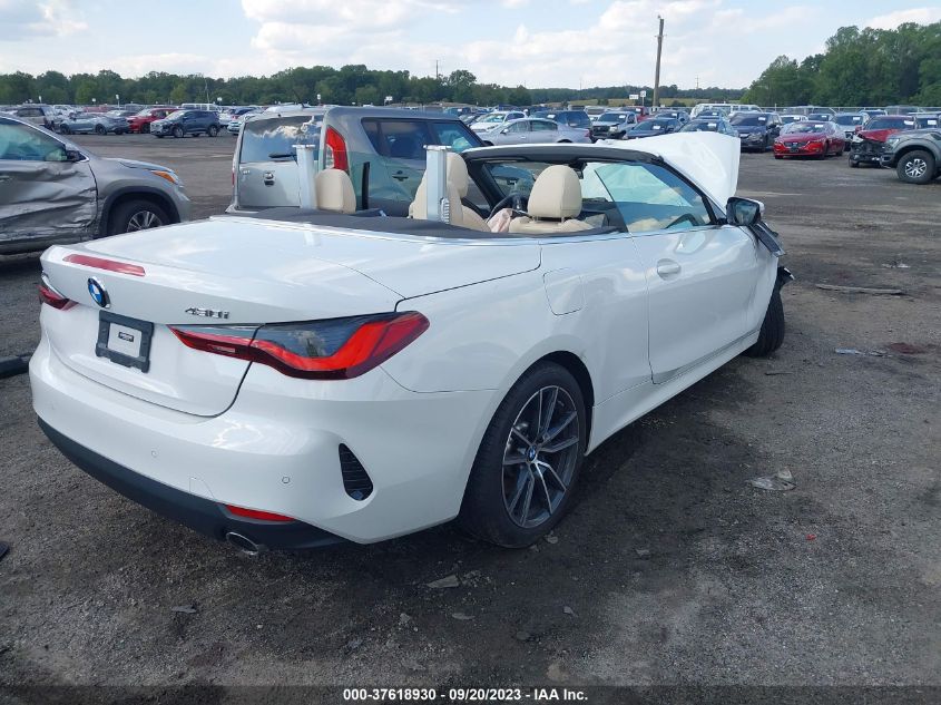 2023 BMW 4 Series 430I xDrive VIN: WBA43AT03PCL78040 Lot: 37618930