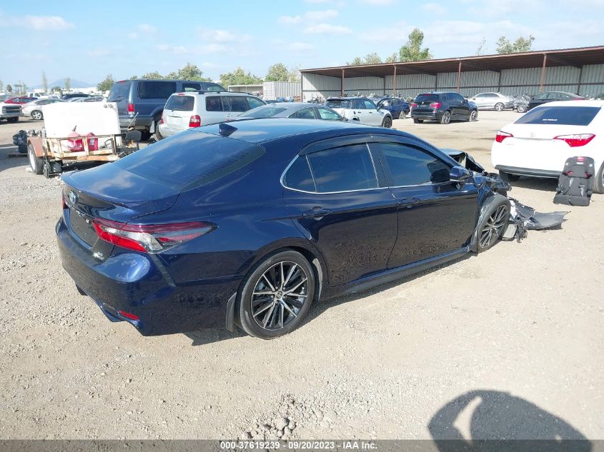 2022 Toyota Camry Hybrid VIN: 4T1S31AK3NU591085 Lot: 37619239