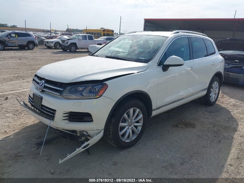 2012 Volkswagen Touareg Sport W/Nav VIN: WVGFF9BP2CD001599 Lot: 37619312