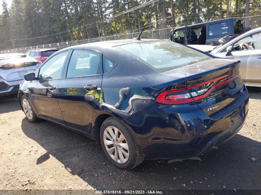 2015 Dodge Dart Aero VIN: 1C3CDFDHXFD123525 Lot: 37619315