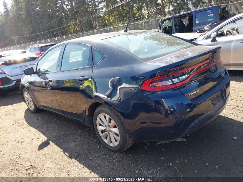 2015 Dodge Dart Aero VIN: 1C3CDFDHXFD123525 Lot: 37619315