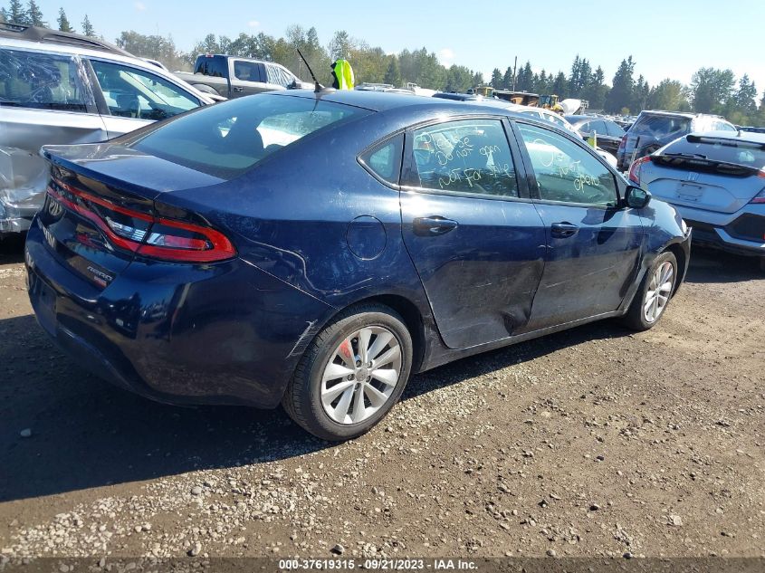 2015 Dodge Dart Aero VIN: 1C3CDFDHXFD123525 Lot: 37619315