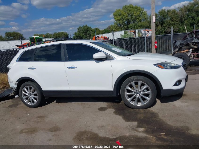 2014 Mazda Cx-9 Grand Touring VIN: JM3TB3DA0E0444845 Lot: 37619367