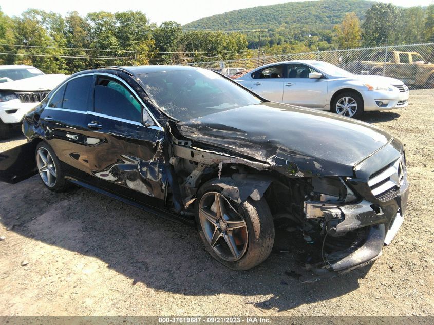 2016 Mercedes-Benz C 300 Sport 4Matic/Luxury 4Matic/4Matic VIN: 55SWF4KB7GU107989 Lot: 37619687